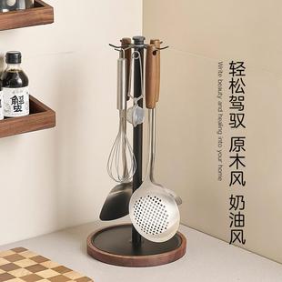74393c房me厨面旋挂转钩打孔具功置物架台厨o能锅铲多纳勺免子收