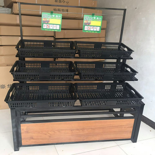 热销新款超d市果菜架水果蔬菜架超市蔬菜水果货架多功能水果展示