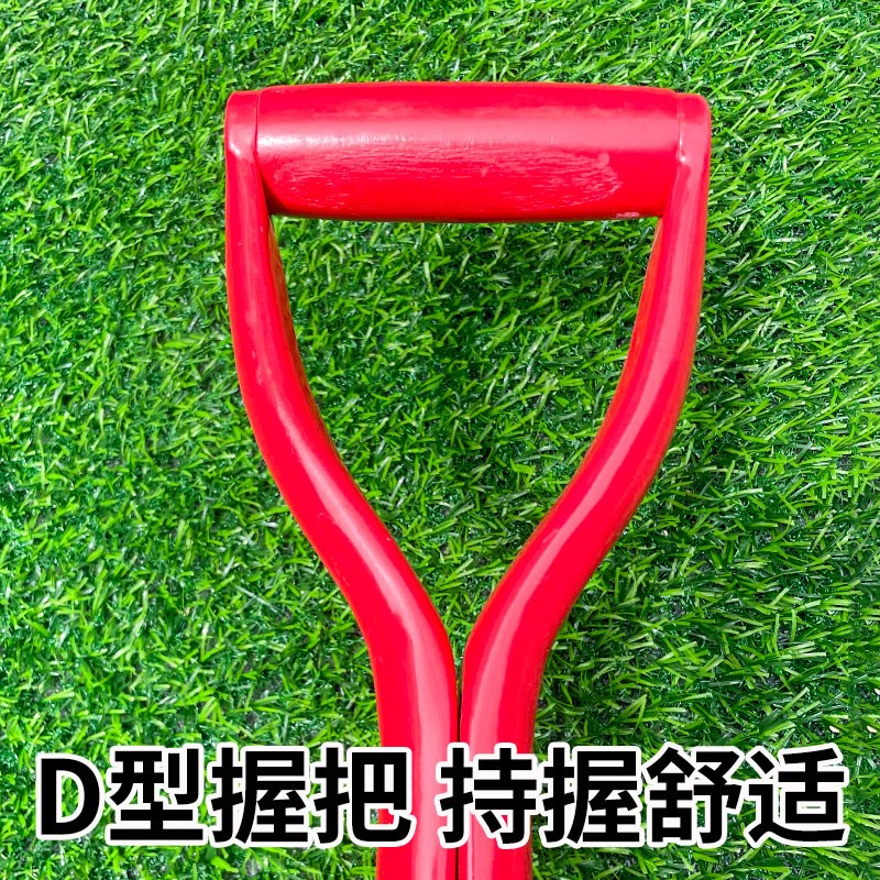 热销可拆卸铁锹柄人字型钢锹把Y型铲F子木柄D型把手铁锨把农用工