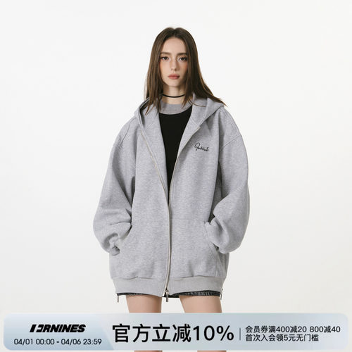 FORNINES美式开衫卫衣