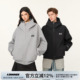 休闲加厚连帽外套女 美式 FORNINES重磅空气层拉链开衫 卫衣男生春季