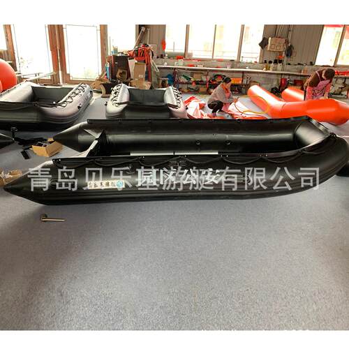 ME-360橡皮艇冲划锋舟加厚PVC艇外皮艇PGJ休闲路亚户鱼艇钓船