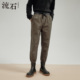 宽松束脚长裤 流石男装 2026年新款 潮春季 春装 原宿风纯棉运动九分裤