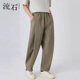 宽松百搭香蕉阔腿弯刀裤 时尚 2026年春秋季 流石男装 新款 男裤 休闲裤