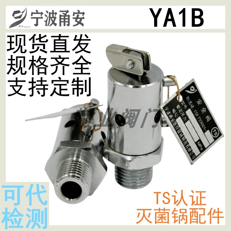 甬安安全阀YA1B放气阀灭菌器带检