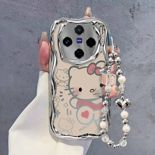 X30全包X27防摔X23幻彩版 适用vivoX200Ultra手机壳200FE新款 X100S卡通X90S爱心kt猫X70T奶油纹x60硅胶x50Pro