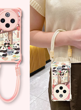 适用vivoY300Pro手机壳Y200i/y100t新款Y78plus/M/+可爱Y77E/Y76S/Y74/Y36I/Y33T樱花熊猫Y53防摔Y12/Y15外壳