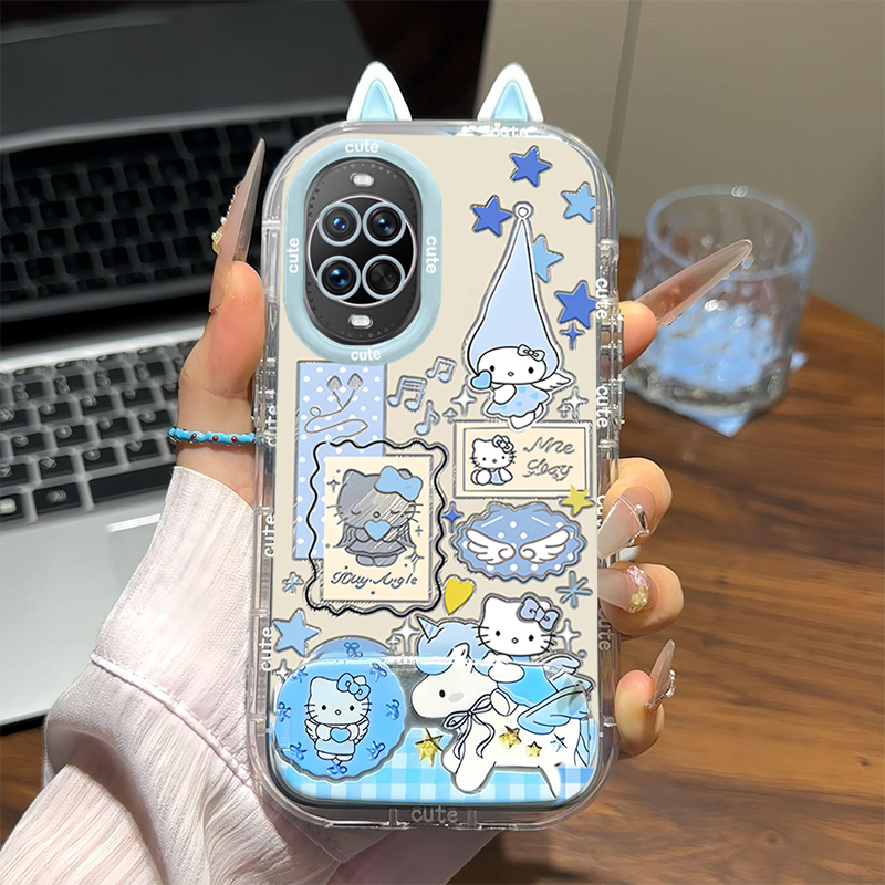 适用华为Nova系列独角兽凯蒂猫壳