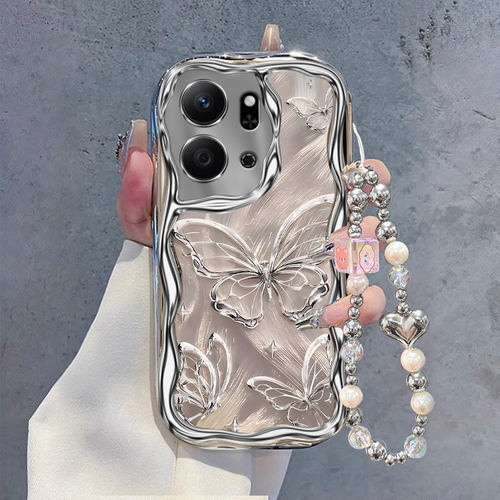 适用荣耀Play系列流光蝴蝶手机壳