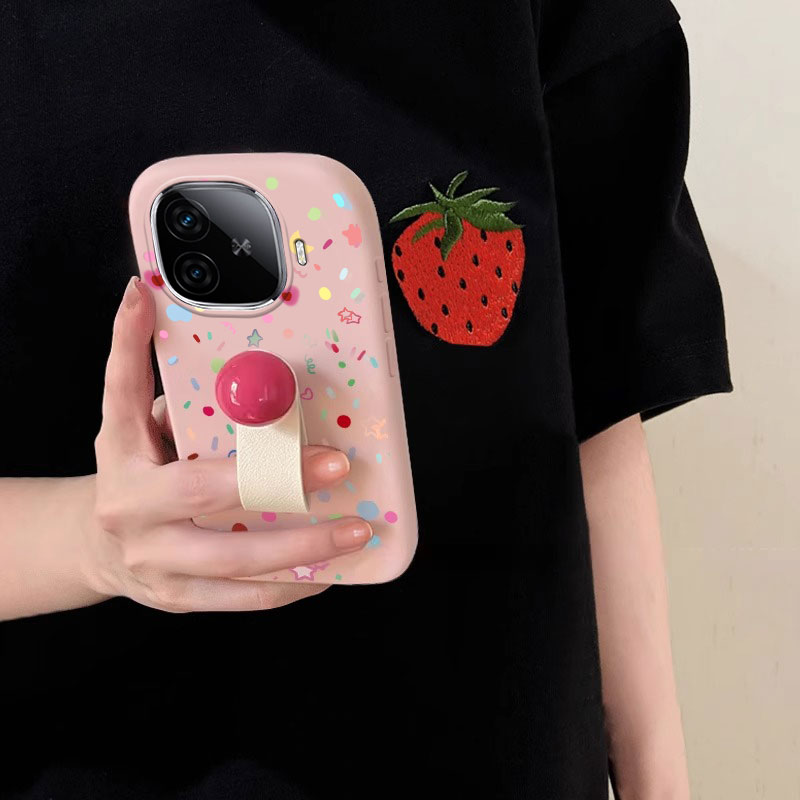 适用iQOOZ系列创意糖果星星外壳