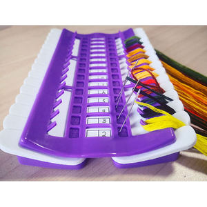 十字绣排线器理线器工具新品整理绣线30位排线器【颜色随机发】