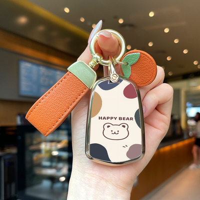 适用于凯迪拉克钥匙套XT5CT5XT4XTSATSLCT6女XT6汽车CT4钥匙壳包