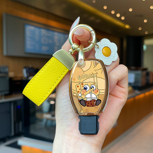 适用于奔驰GLA200钥匙套glk300扣b200 AMG SL400 G级壳GLC包 a220