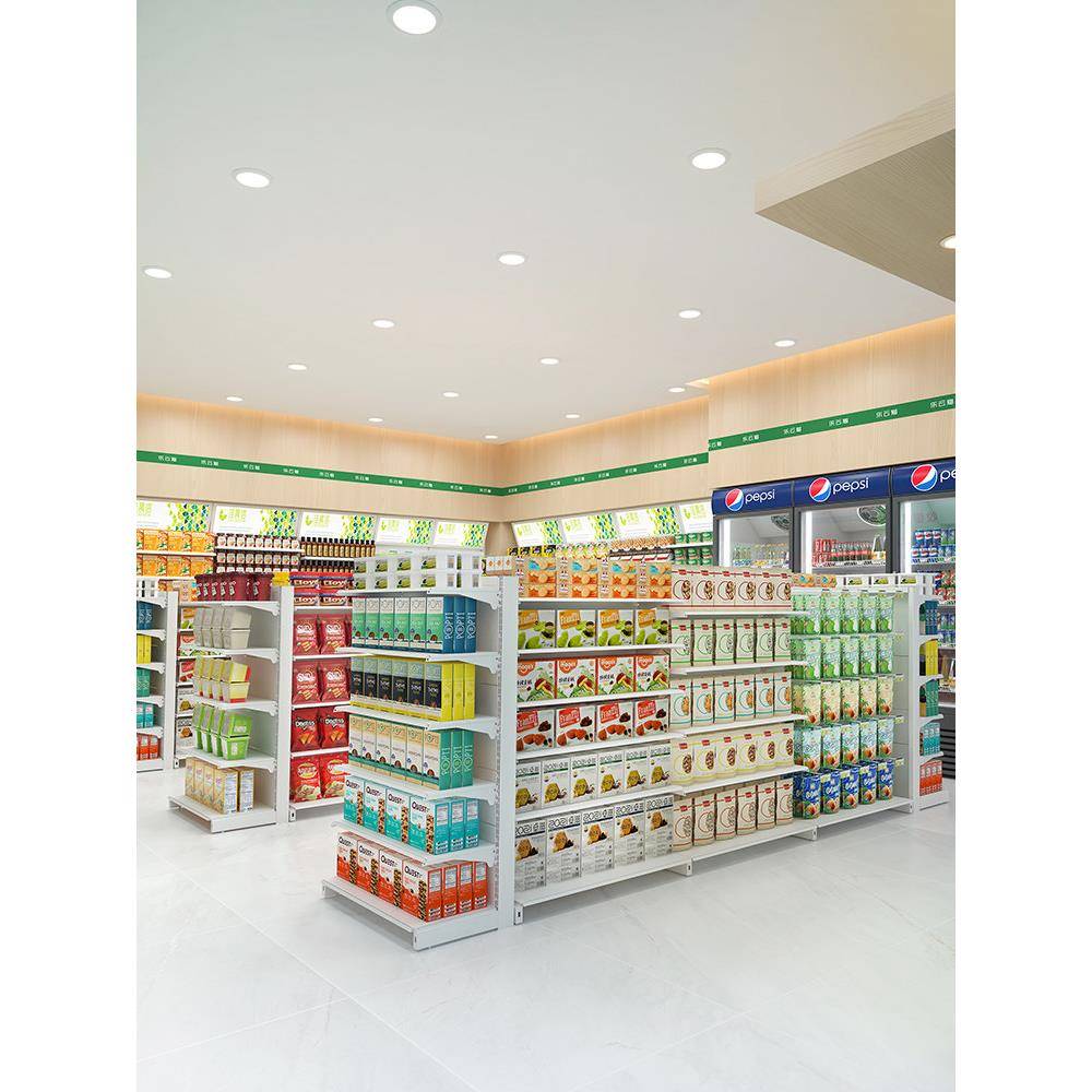 超市货架母婴店孕婴店洞洞板货架单面双面中岛货架展示架药店货架