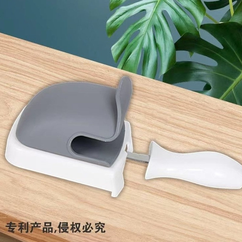 带盖新款不锈钢生蚝刀撬生蚝神器套装开壳器撬刀牡蛎刀批发食品级