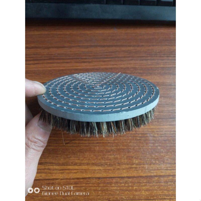 文玩刷子电动盘珠抛光机刷金刚盘珠机串包浆机盘珠神器专用猪鬃刷