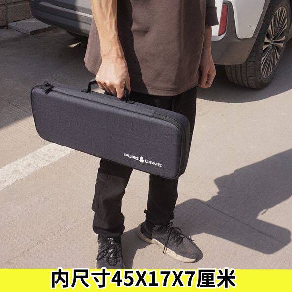手提大号电工硬壳防水万用表收纳工具仪器设备防护包47X19X8厘米