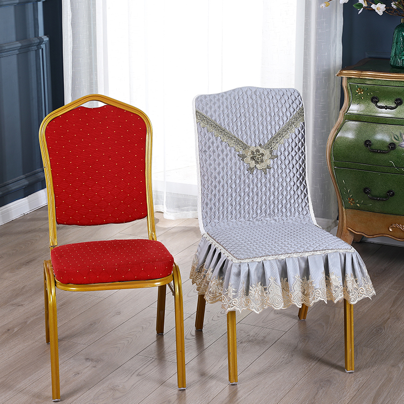 饭店椅子套罩全包酒店会议室通用凳子套加厚棋牌室高级感餐座椅套