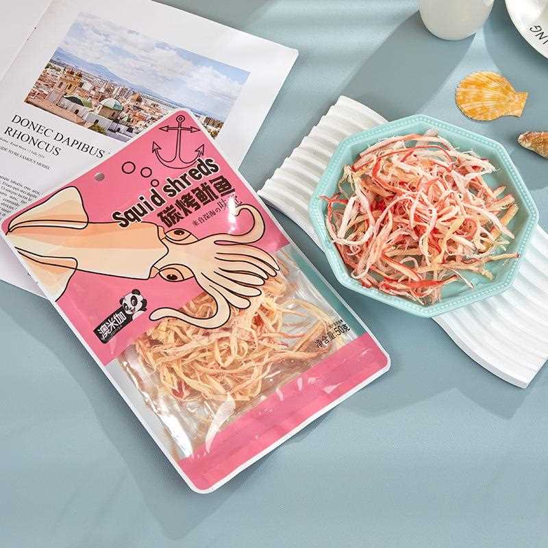 手即食炭烧鱿鱼丝撕原味鱿食鱼条墨鱼丝干货休闲零海鲜