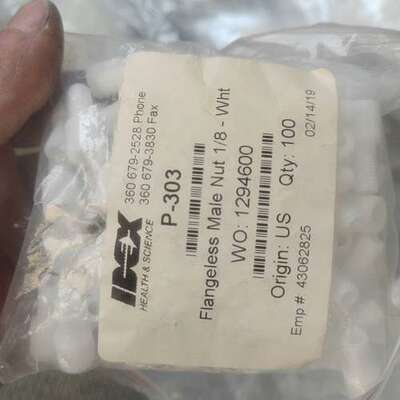 IDEX电磁阀接头1/8-28.40