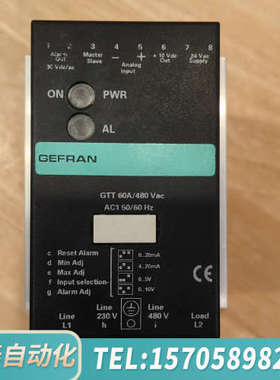 华泰【意大利杰弗伦可控硅模块】GEFRAN GTT 60A/48