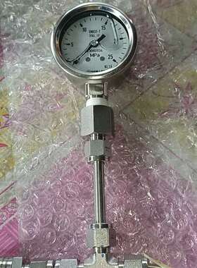 HAN-LET 压力表 25MPa 316L锈钢材质