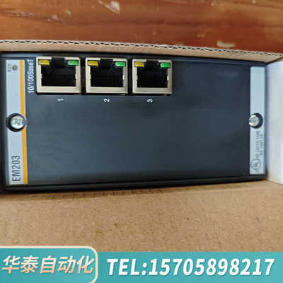 华泰巴赫曼EM203以太网模块，10/100BaseT接口，
