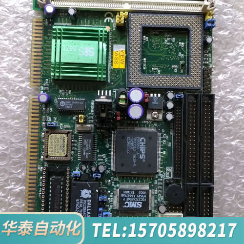 华泰工控半长卡PIA-650DV REV.2.1  工控主板 现
