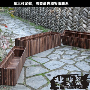 特价阳台防腐木长方形花箱户外种菜盆多肉花盆特大号花槽清仓包邮