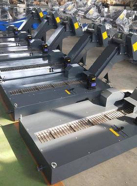 床铝铜碎削运排屑机黄山市数控机排输屑机车机床铜床屑输送排6489