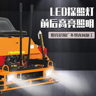 混凝土路面磨光机驾驶式双259盘汽式油收光泥功机多能座驾混土磨