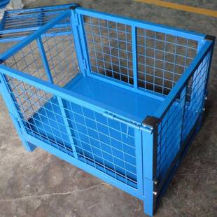 金属转箱铁箱ERM车间物周箱铁转屑箱物料箱大铁框金周属铁质零储