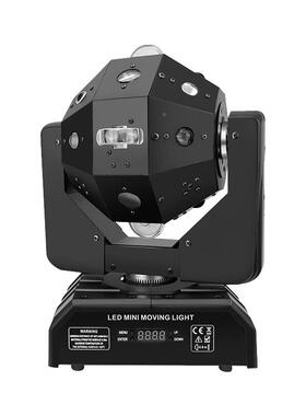 2案颗灯四合一光束4激光图摇头灯 酒吧夜店旋SPH转灯KTV闪光舞台