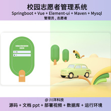 springboot vue志愿者管理系统java源码送部署视频万字文档ppt