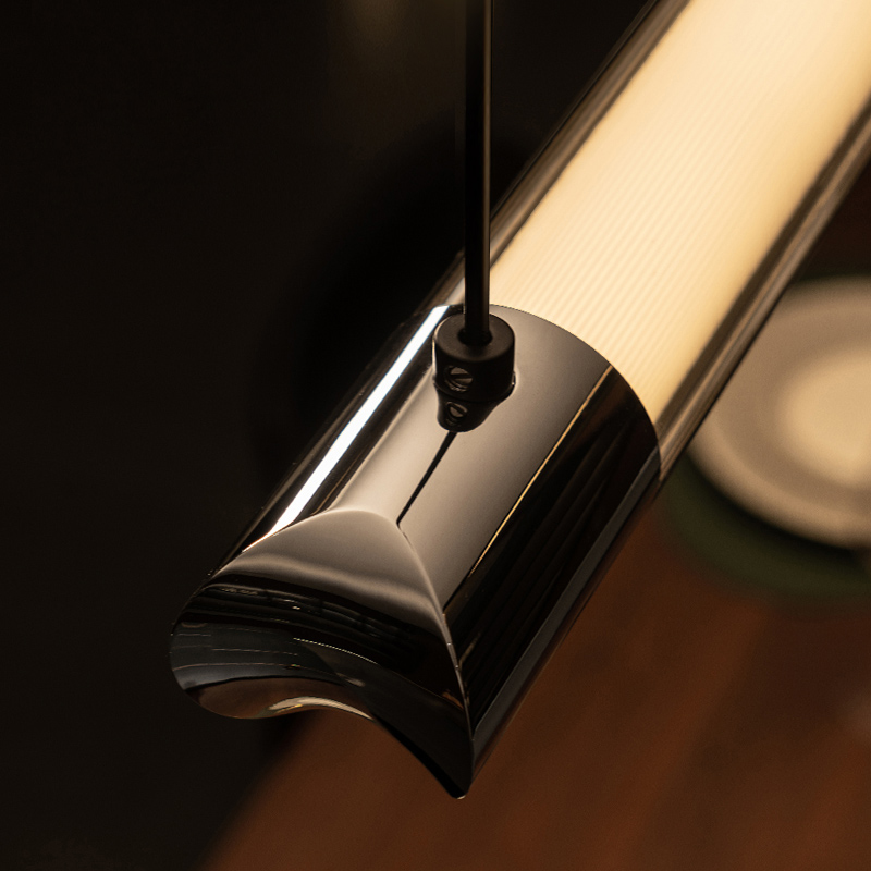 柏丁意式极简一字餐厅吊灯