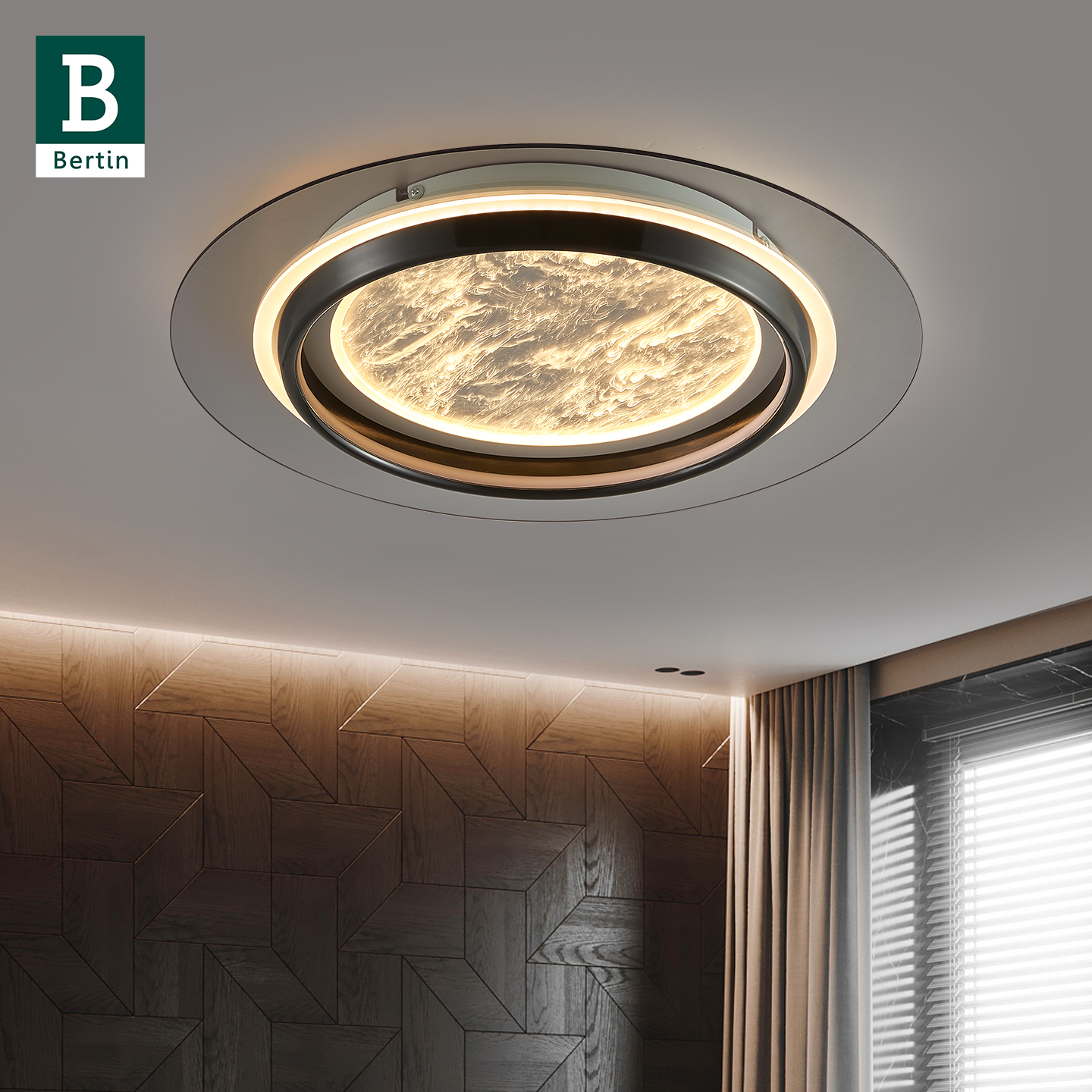 柏丁意式轻奢卧室吸顶灯