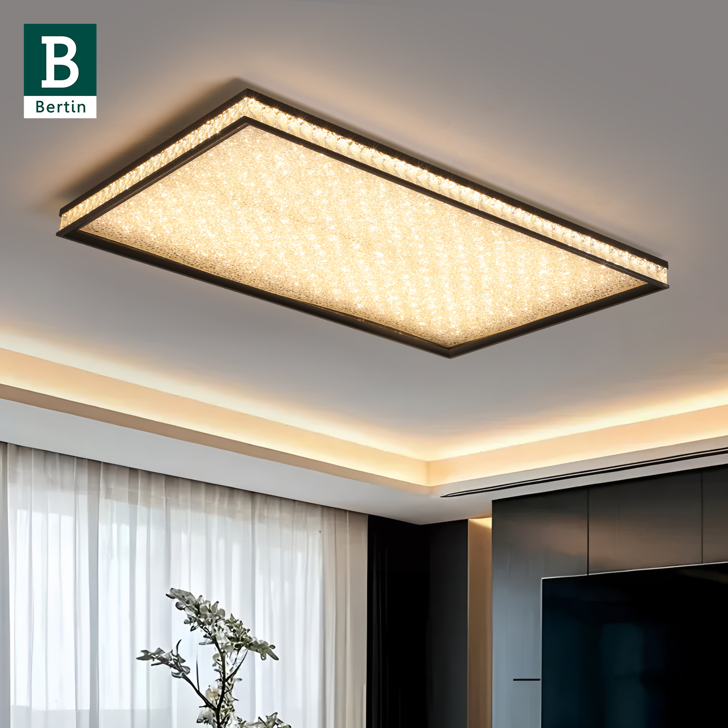 柏丁现代轻奢客厅吸顶灯