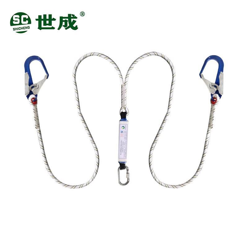 促销高空作业安全绳双钩安全绳绳索户外防坠落保护绳保险绳后背绳