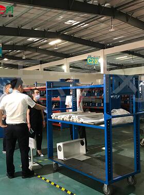 仓储货架侧边带封架板工厂仓型库储中货架展示架仓NKL货仓库