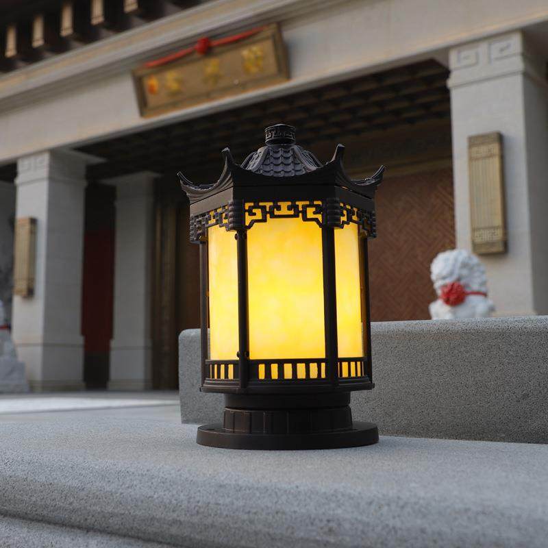 墙新中式水户外防G-1108头灯室外别墅大门围柱灯庭院景柱观灯花园,家装灯饰光源,景观庭院灯饰,淘宝优惠券,粉丝福利购,淘宝优惠卷