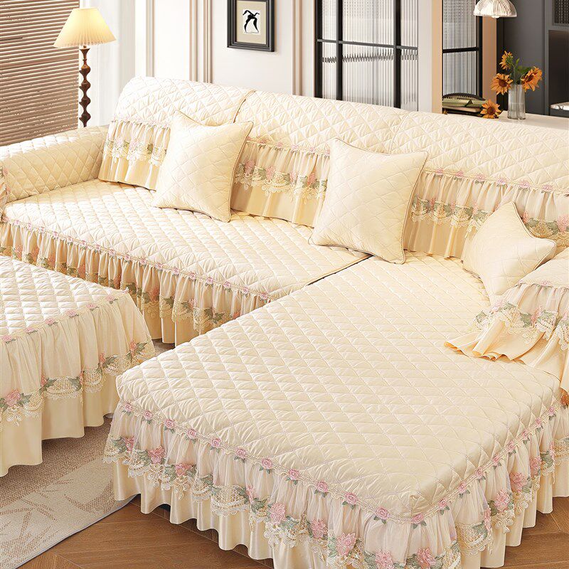 沙发套罩全包坐垫盖布2025新款三座贵妃沙发垫靠背巾四季通用防滑