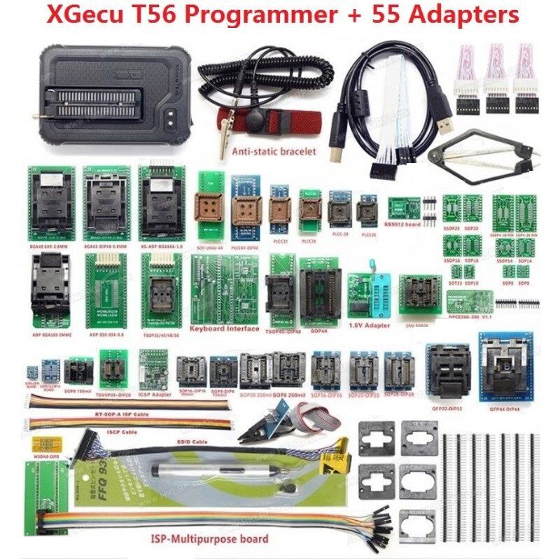 BGA64烧录座 T76测试座 T56编程器专用适配器