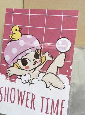 京京6寸照片相册A6明信片收纳册四格定页册收藏夹简约风收集册