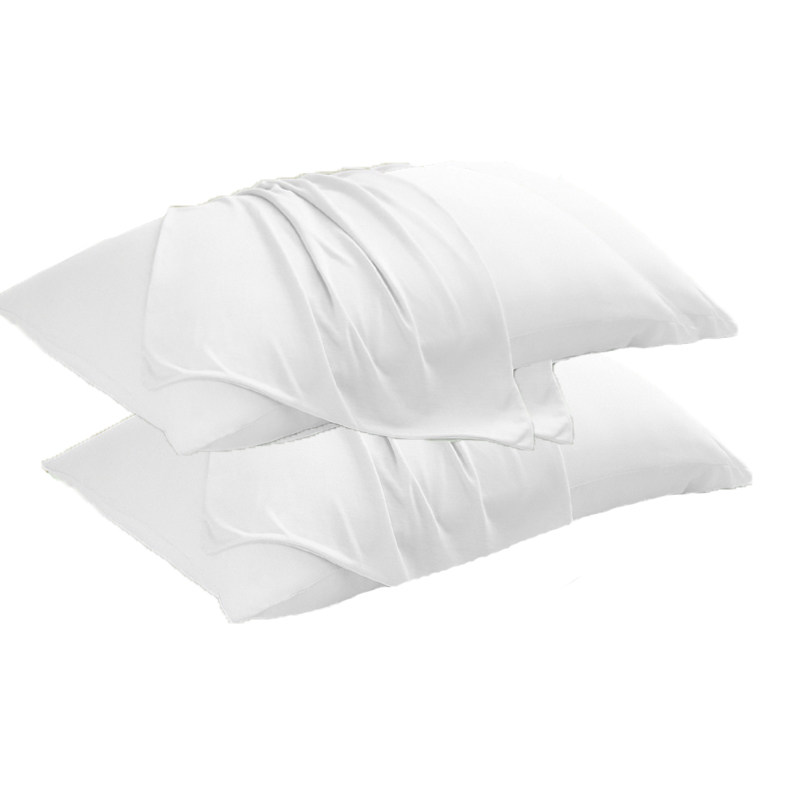 防口水枕套防头油内胆套酒店民宿枕头套防螨虫防汗枕芯一对保护套