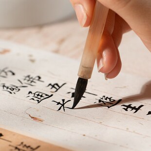 精选善琏湖笔青影纯狼毫小楷毛笔书法专用初学者簪花小楷笔瘦金体