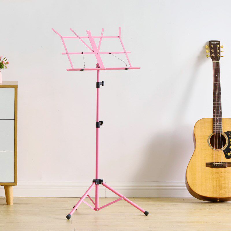 简易谱架吉他尤克里里乐谱架子折叠谱架便携式放乐谱的架子专业阅