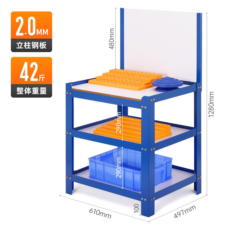 钻攻机工作台重型钳工工作台cnc数控加工中心防静电木板工作台桌