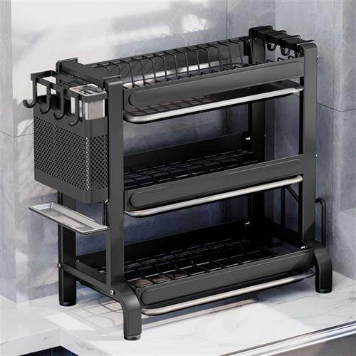 碗架沥水架厨房置物架洗碗柜家用多功能晾放碗筷碗碟碗盘收纳盒子