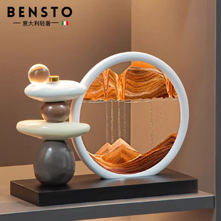 意大利时来运转摆件客厅电视柜酒柜轻奢高档高级家居装饰品办公室