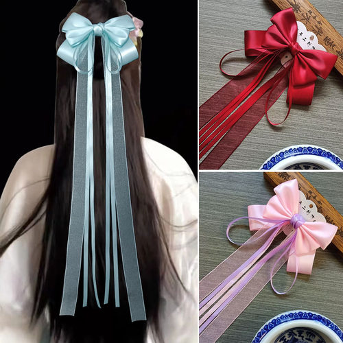 汉服飘带古风头饰古典舞演出发带